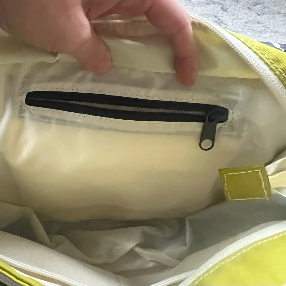 Sherpani Milli Crossbody Bag Nylon Messenger Bag Diaper Travel Bag Green/Blue - Picture 8 of 14